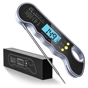 Digital Cooking Thermometer with LCD Display